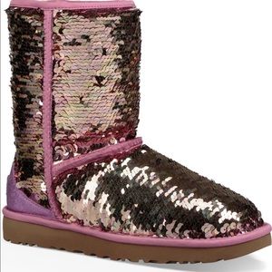 UGG Sequin Classic Short Boot -8